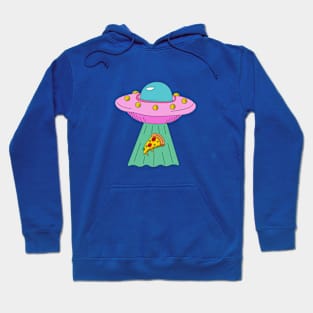 Pizza and aliens Hoodie